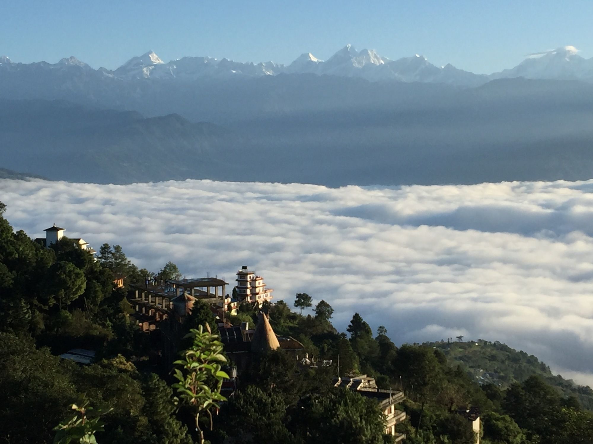 Everest Manla Resort Nagarkot Kültér fotó